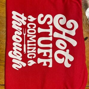 Red Graphic Tee - Hot Stuff Design
